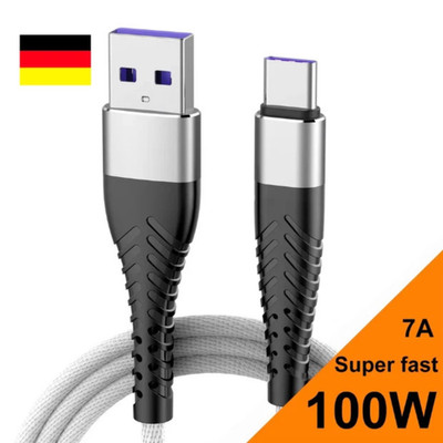 USB Type-C charging cable, data cable for Samsung, Huawei, and Xiaomi mobile pho