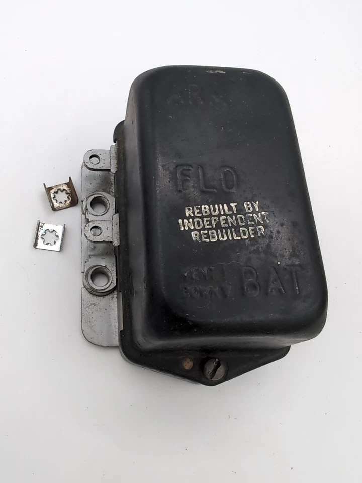AUTOLITE 1950-55 Chrysler Dodge DeSoto + Ground 6V Voltage Regulator VBE-6001A - Image 2 of 4