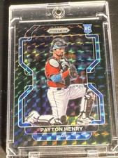 Panini Prizm Rookie Tier III Payton Henry #267 1/1 Marlins Baseball 2022