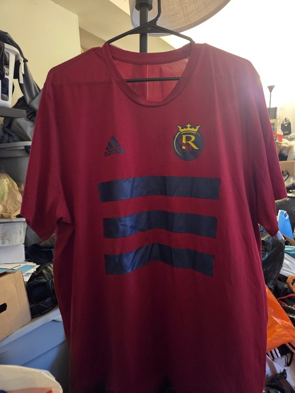 RSL Real Salt Lake Soccer Jersey Adidas Men’s size 2XL Red 