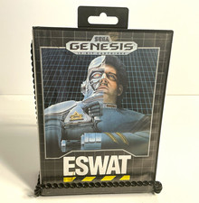  ESWAT: City Under Siege - Sega Genesis Complete Set -Box- Manual - Game 1990
