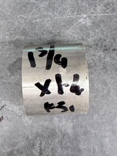 stainless steel bar 1 3/4" dia x 1.4 inches long marine grade f51/duplex