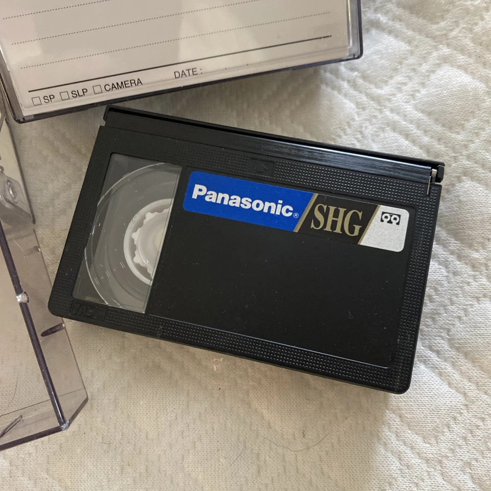 Lote 3 Panasonic SHG Cinta Cassette Videocámara Grabaciones Películas para el Hogar Foto 3 de 4