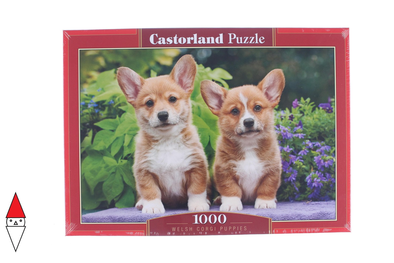 PUZZLE ANIMALI CASTORLAND CANI WELSH CORGI PUPPIES 1000 PZ