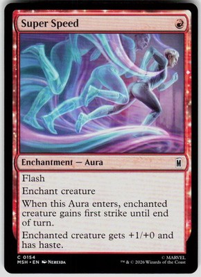 Super Speed 154 Marvel Super Heroes Magic the Gathering