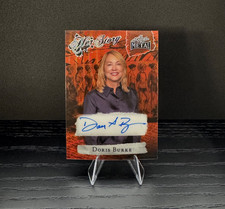 2024 Leaf Women of Sport Doris Burke Her Story Orange Pulsar /4 #HS-DBI