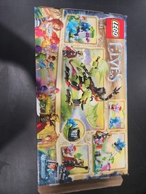 LEGO Elves: The Goblin King's Evil Dragon (41183)  100% Complete with Box & Book