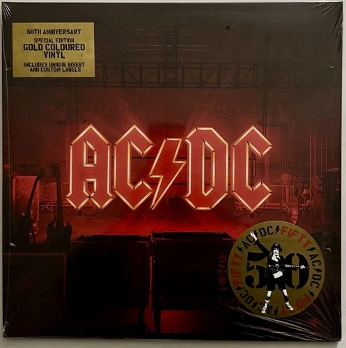 AC/DC - Pwr Up / Power Up LP Gold Vinyl 50th Anniversary Limited Edition New