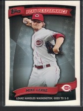 2010 Topps - Peak Performance Mike Leake #PP-114 (RC)