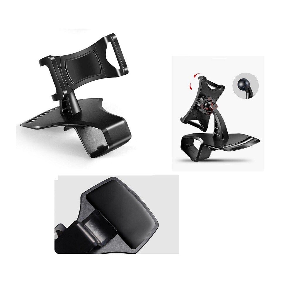 Support Voiture 3 En 1 Pour Oukitel WP8 Pro (2020) - DFVmobile Avec Pince Et Clip
