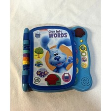 LeapFrog Blue's Clues  You Clue Into Words Book   Tested Preschool Fun