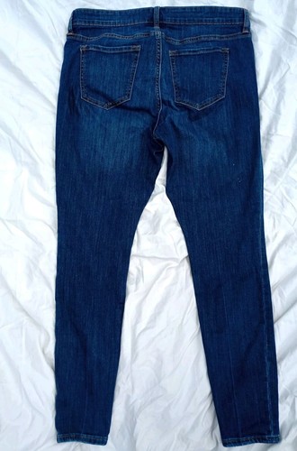 GAP Legging Jean Distressed Women's size 14- 32 Inseam Medium Blue Denim Jeans - Picture 5 of 7