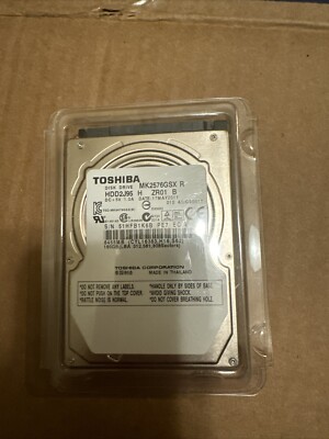 Toshiba MK2576GSX 160GB ,8455bm, HDD2J95Notebook  hard disk Made In Thailand New