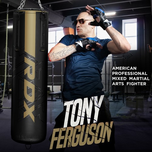 RDX Saco de Boxeo 3PC Anti Swing Entrenamiento Guantes Muay Thai MMA Kick Boxing - Imagen 12 de 49