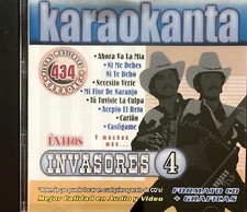 Karaokanta 434 Invasores 4 - 2009 New CD G / CD Sealed