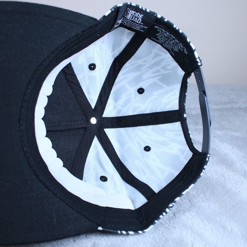 Cappello berretto Suicide Squad adulto snapback nero Joker patch Harley Quinn DC Comics - Foto 8 di 10