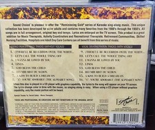 SC1302 REMINICING GOLD SOUND CHOICE KARAOKE LOT SH