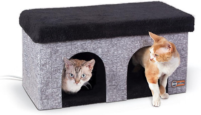 Thermo-Kitty Duplex Classy Gray 12 X 24 X 12 Inches