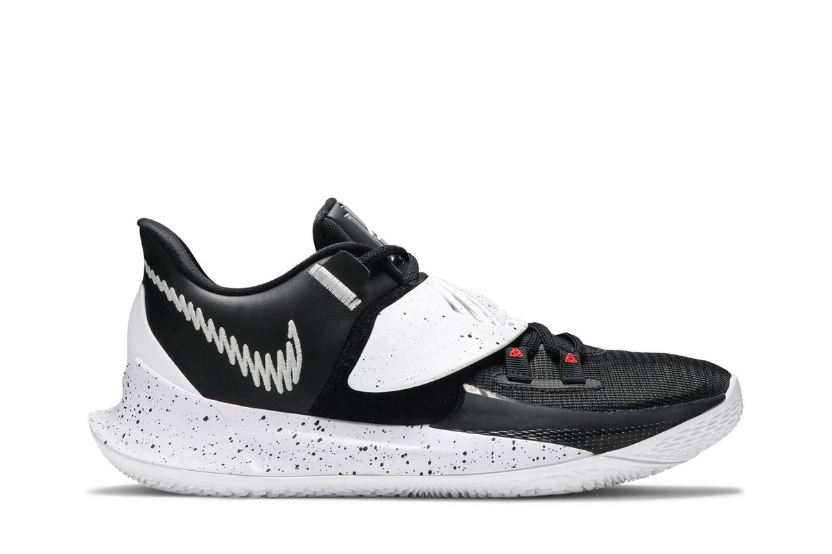Nike Kyrie Low 3 Team 'Black White' CW6228-003 Shoes | eBay