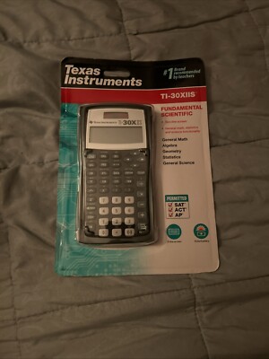 Texas Instruments TI-30XIIS Fundamental Scientific Calculator NEW Sealed
