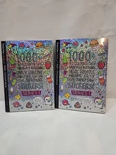 2 X Ridiculously Cute 1000+ Sticker Book 40 Pages - Fashion Angels