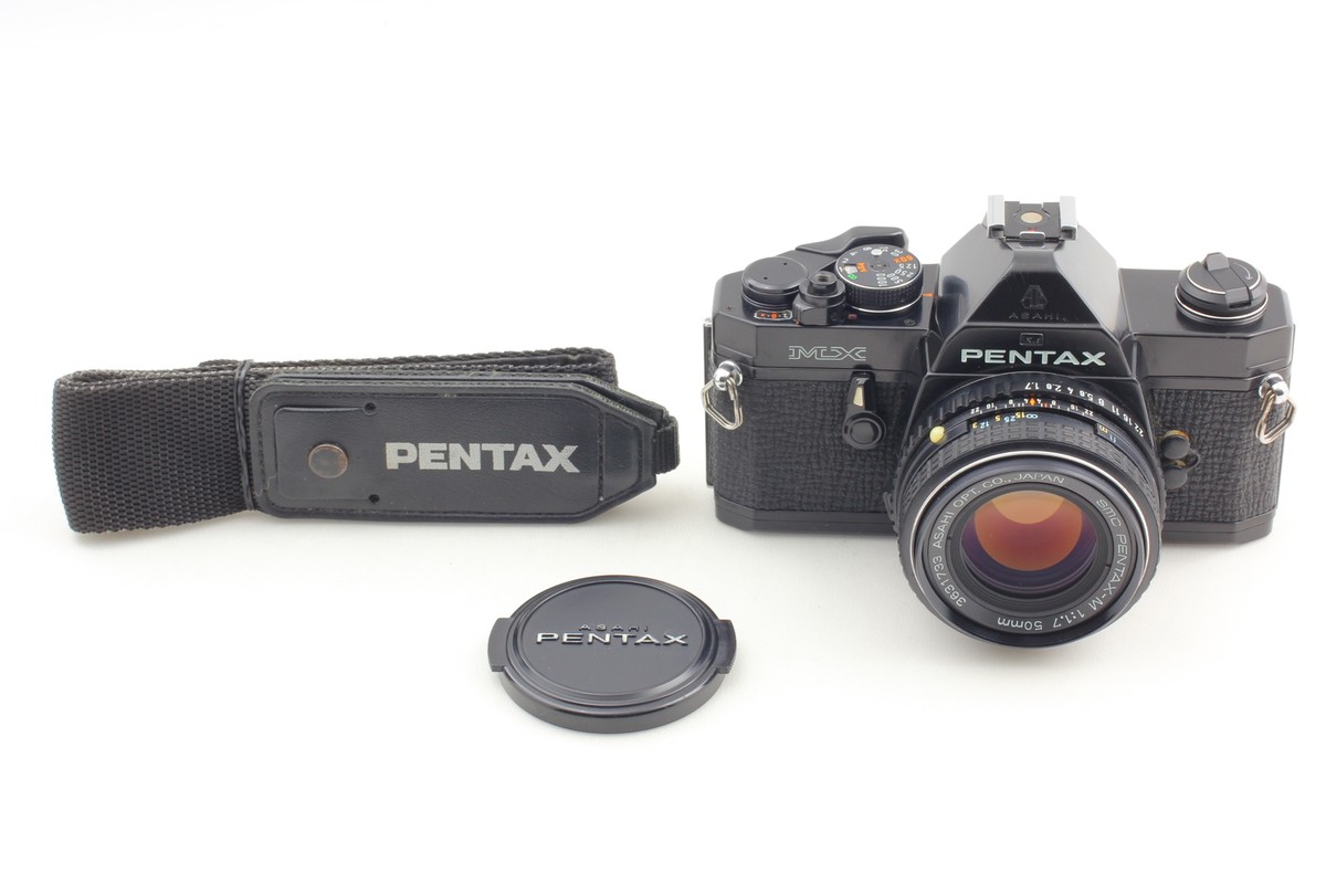 MINT] Pentax MX 35mm SLR Film Camera SMC-M 50mm f1.7 Lens