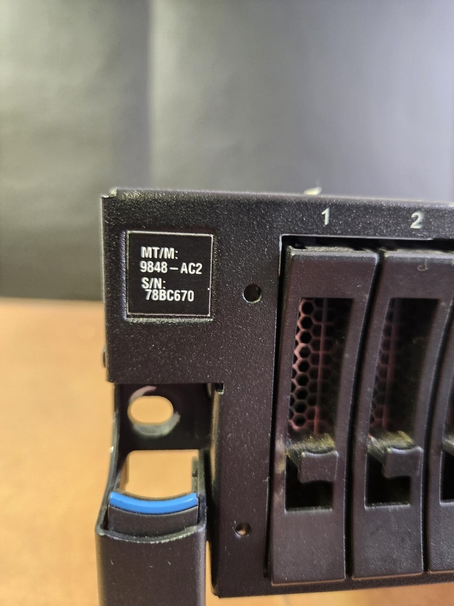 IBM FLASHSYSTEM V9000 CONTROL ENCLOSURE 9848-AC2 for sale online