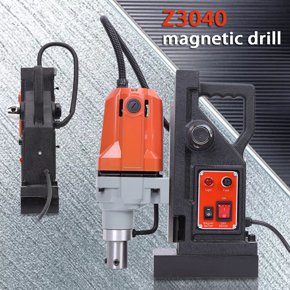 1.5HP MD40 Magnetic Drill Press 1100W for drilling on any metal