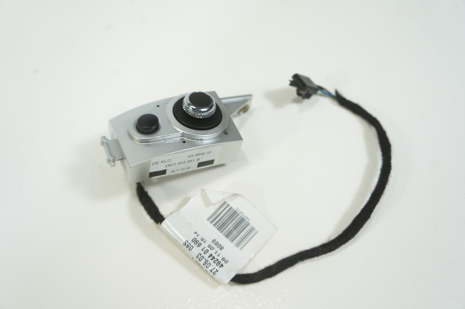 Oem 03-2012 Bentley Flying Spur GT GTC Steering Column Adjustment Switch w/Cable