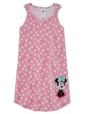 Disney Minnie Mouse Toddler Girls Polka Dot Terry Swim Suit Cover Up Dress 2