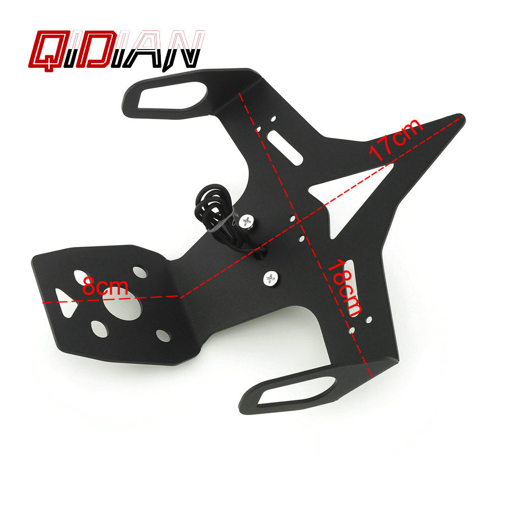 Moto License Plate Bracket Fender Eliminator For ZX4R ZX4RR ZX25R