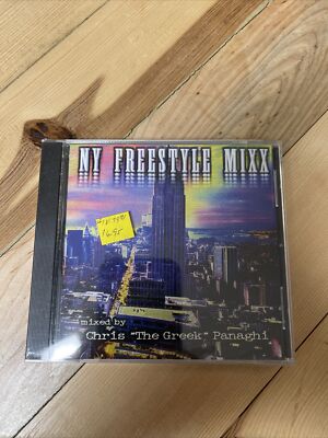 Sealed NY Freestyle Mixx Chris  the Greek  Panaghi CD 2001