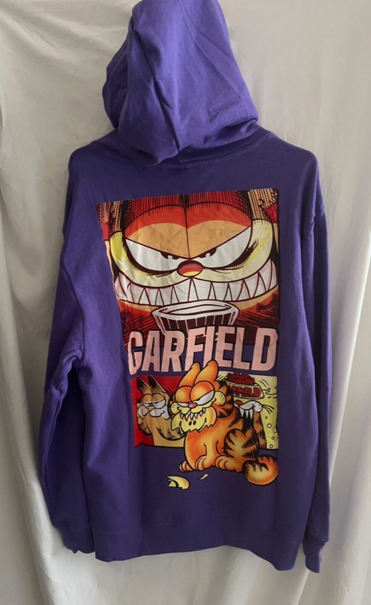 Nickelodeon -Garfield (I hate Mondays) Adult Pullover Hooded