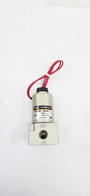 SMC VT315-022G 3-Port, Rubber Seal, Poppet Type, VT315 Series Solenoid Valve