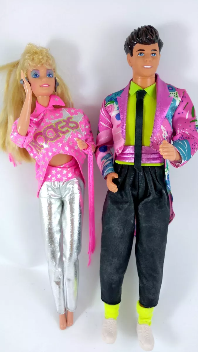 Barbie and the rockers dolls 1980s hotsell