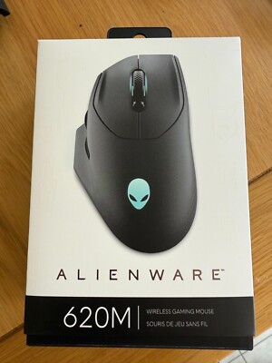 Dell Alienware Wireless Gaming Maus AW620M Dark Side of the Moon - Neu + Versiegelt