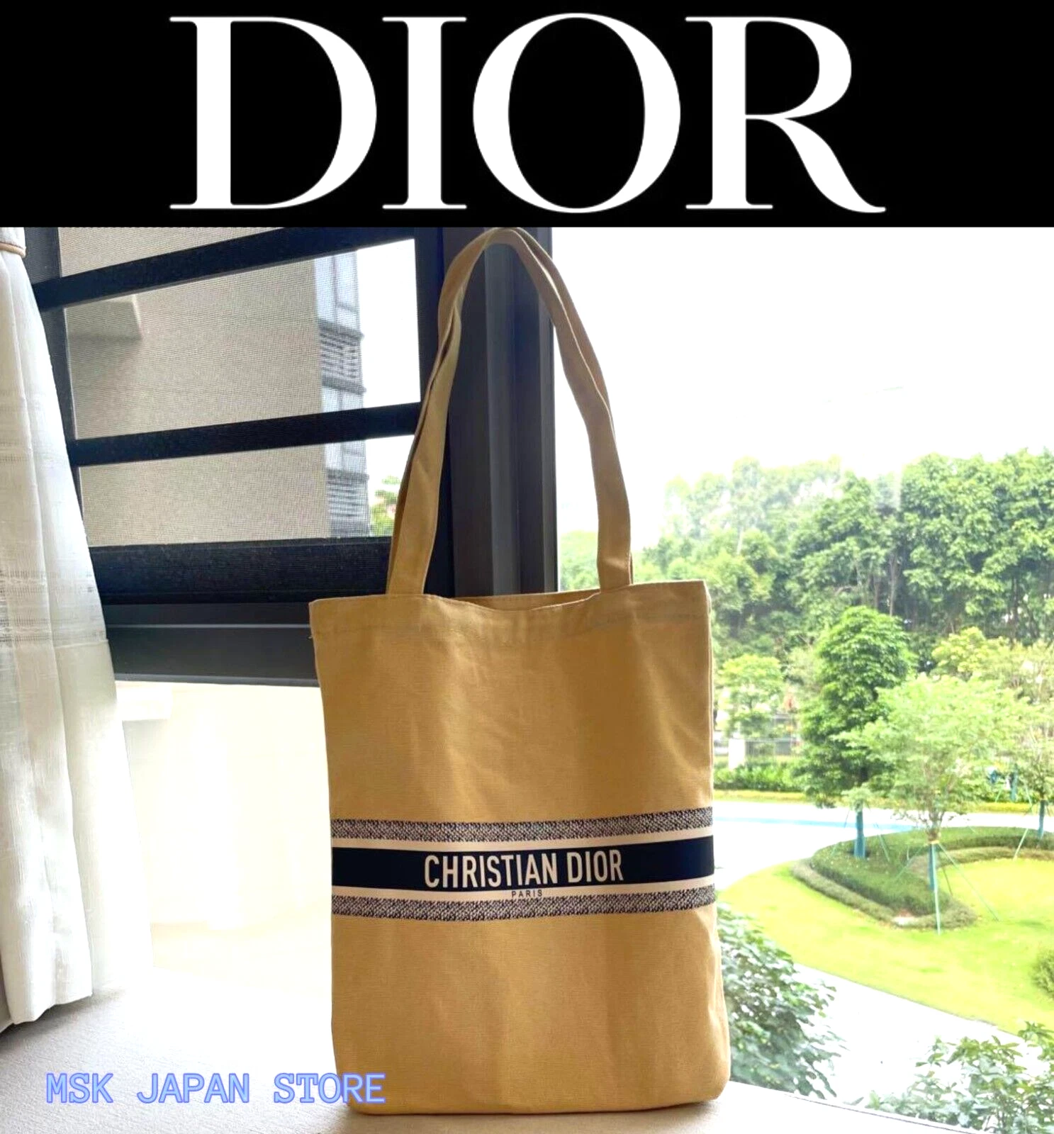 Sac fourre tout Christian Dior DIORIVIERA beige neuf rare nouveauté CD 2023 c800500418