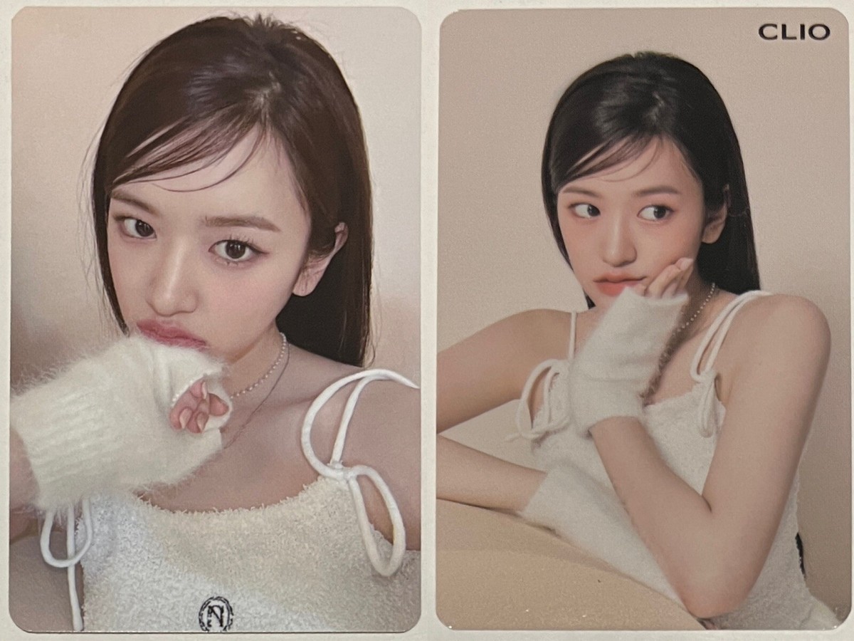 YUJIN IVE x CLIO 100% Official NEW YUJIN PHOTOCARD SET Photo