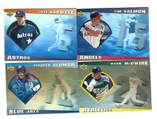 1993 Upper Deck Diamond Gallery Baseball Set. 36 cards in the set, with box 