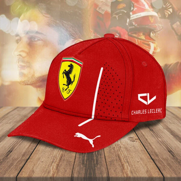 S cu d eria Fer rari x Charles Leclerc Classic Cap