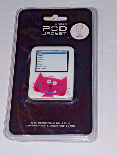 Action Jacket Sport Ready Neoprene Case For iPod Nano 3rd generation Kitty Q New - Picture 1 of 4