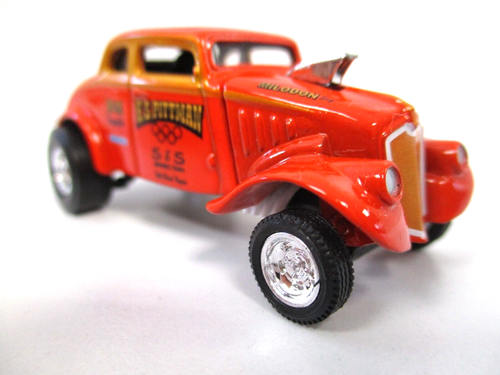 HOT WHEELS - K.S. PITTMAN S&S RACING 1933 WILLYS GASSER DRAG CAR - REAL RIDERS - Picture 3 of 13
