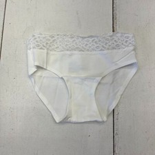 Gap White Lace Hipster Stretch Cotton Underwear Women's Size X-Small NEW
