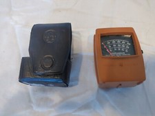 GE 214 Footcandles Light Meter, with case. Nice. Eco shipping. Save.