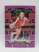 2024 Panini Select WNBA Julie Vanloo Concourse Pink & Purple Prizm /99 RC