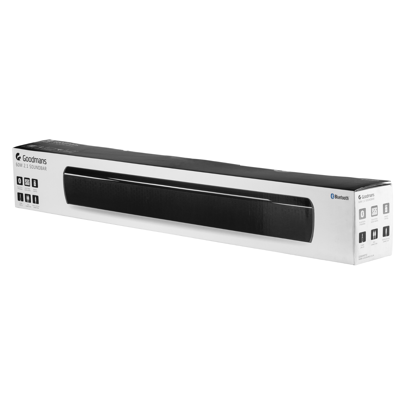 goodmans 60w 2.1 soundbar