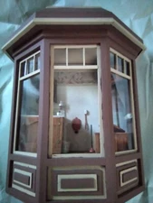 Bathroom 3D Shadow Box   Wall Hanging 12 x 9 x 6 ” Mini Bath
