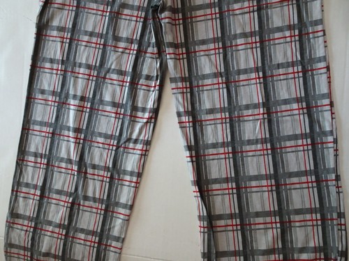Lounge Pants - Mad Engine - Large Gray Plaid Pajama/Lounge Pants - New - Picture 7 of 9