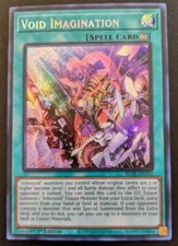 Void Imagination (ALT Art) BLTR-EN101 1st Ed Secret Rare Terminal Revenge YuGiOh