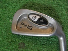 PING i3 + BLUE DOT 4 IRON, PING CUSHIN MICROTAPER STIFF FLEX STEEL SHAFT